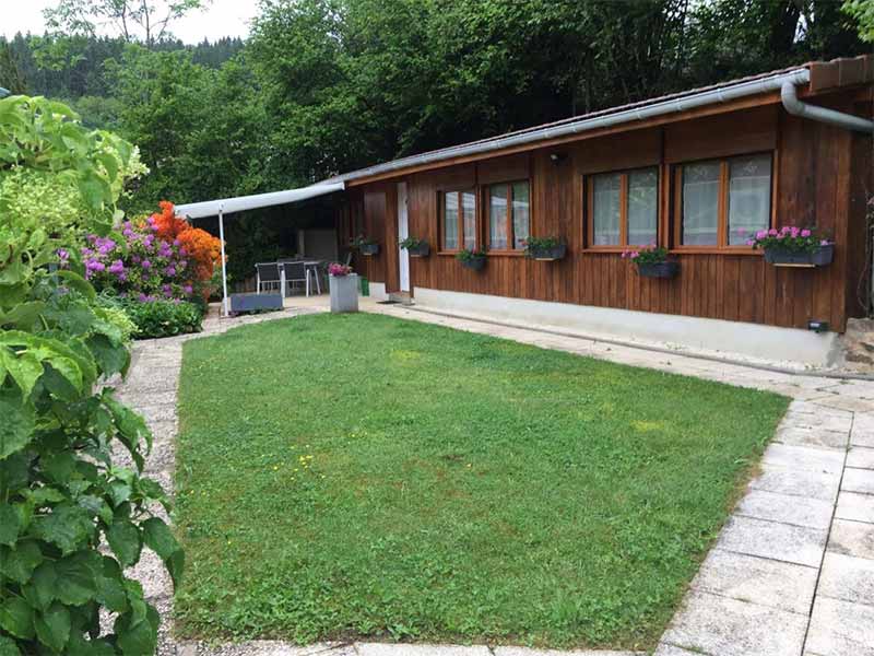 Le gîte de 52 m2 et 2 chambres pour 4 personnes